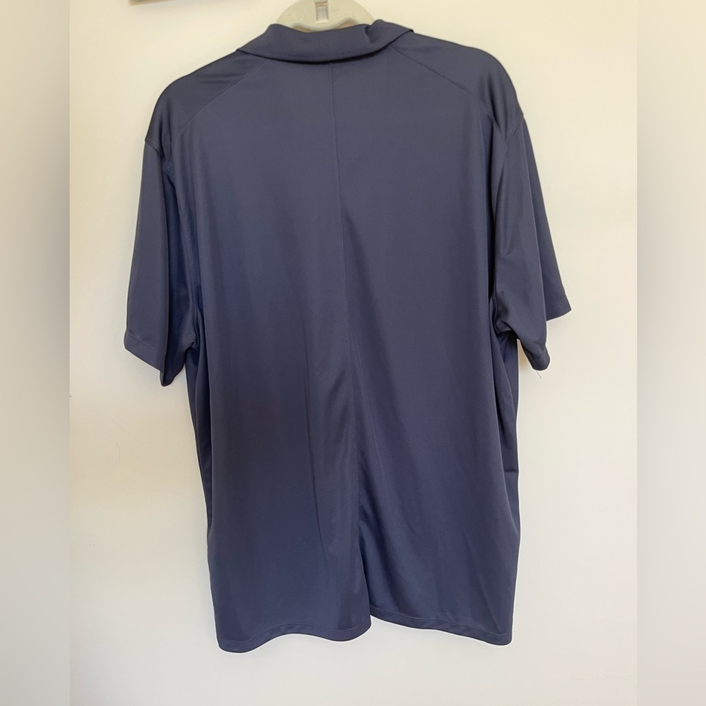 Nike Dry Fit Lightweight Polo Shirt Blue - Picture 2 of 12